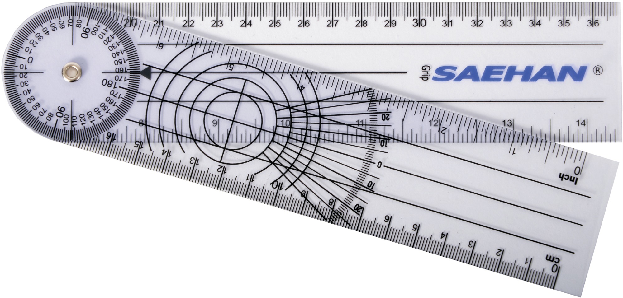 SAEHAN Rulong Goniometer, 20 cm