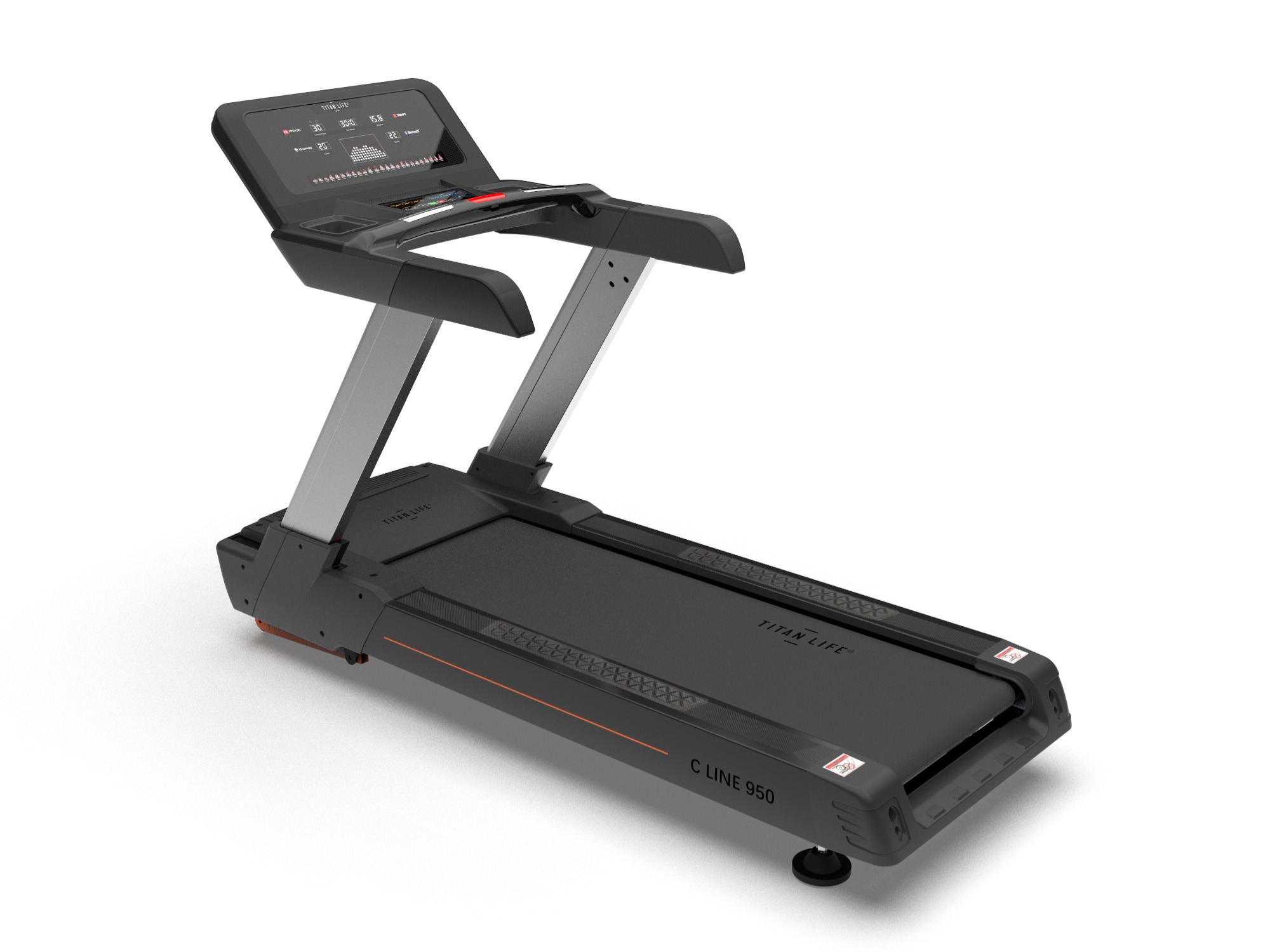 Demo - TITAN LIFE C Line 950 Treadmill 