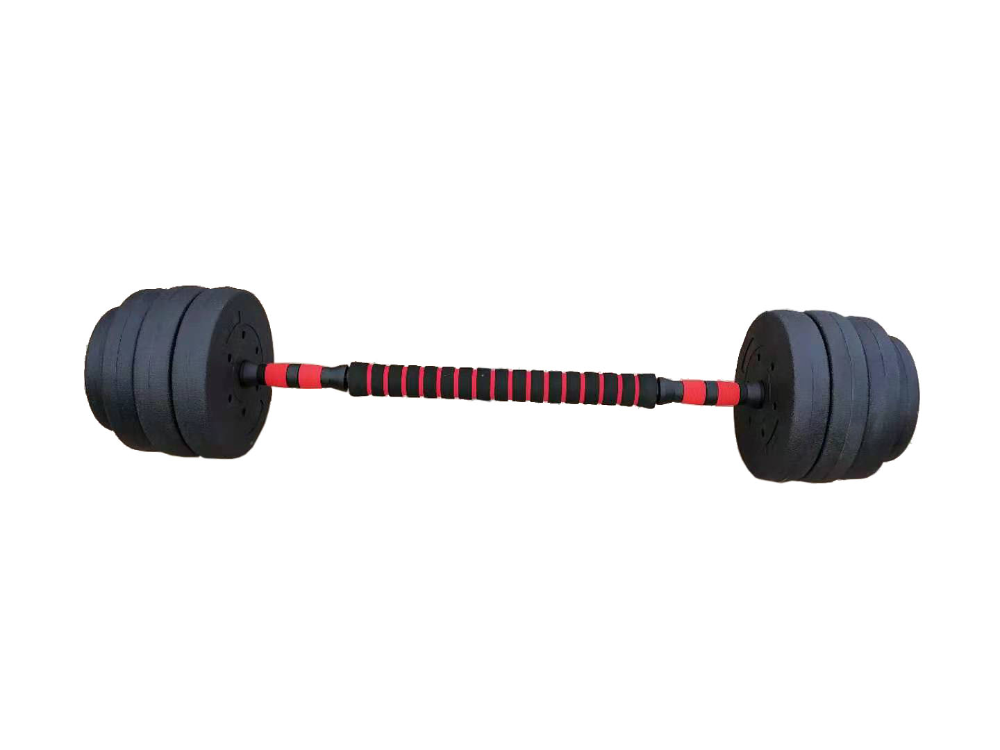 TITAN LIFE Dumbbell & Barbell Weight Set 40 kg
