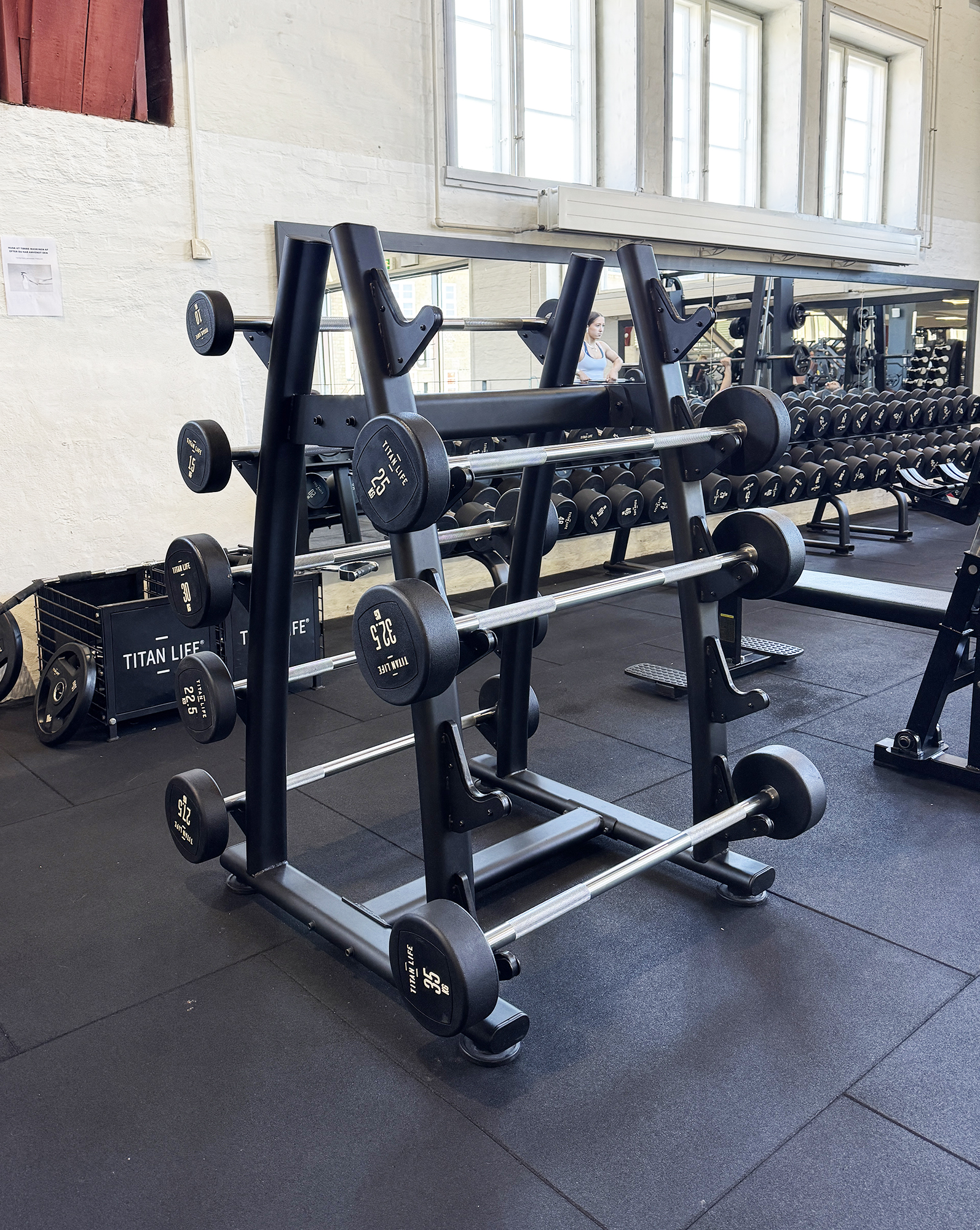 TITAN LIFE PRO Barbell Rack 10 Bars