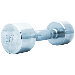 TITAN LIFE PRO Chrome Dumbbell 3 kg