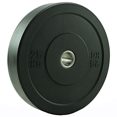 TITAN LIFE Bumper Plate 25 kg, Rubber