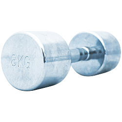 TITAN LIFE PRO Chrome Dumbbell 8 kg