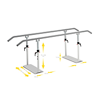  Ferrox Forskydelig gangbarre 2,5 meter