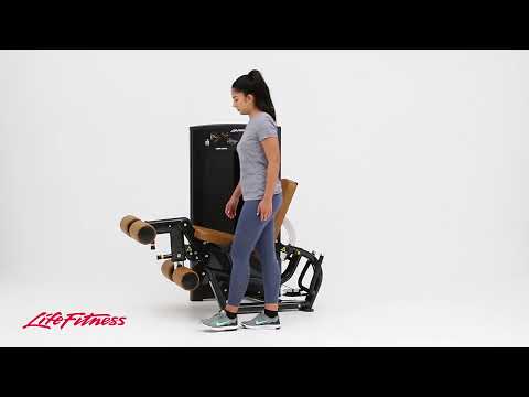 Life Fitness Axiom Seated Leg Curl/Extension