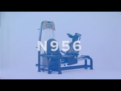 SportsArt N956 Horizontal Leg Press, Brown Shield