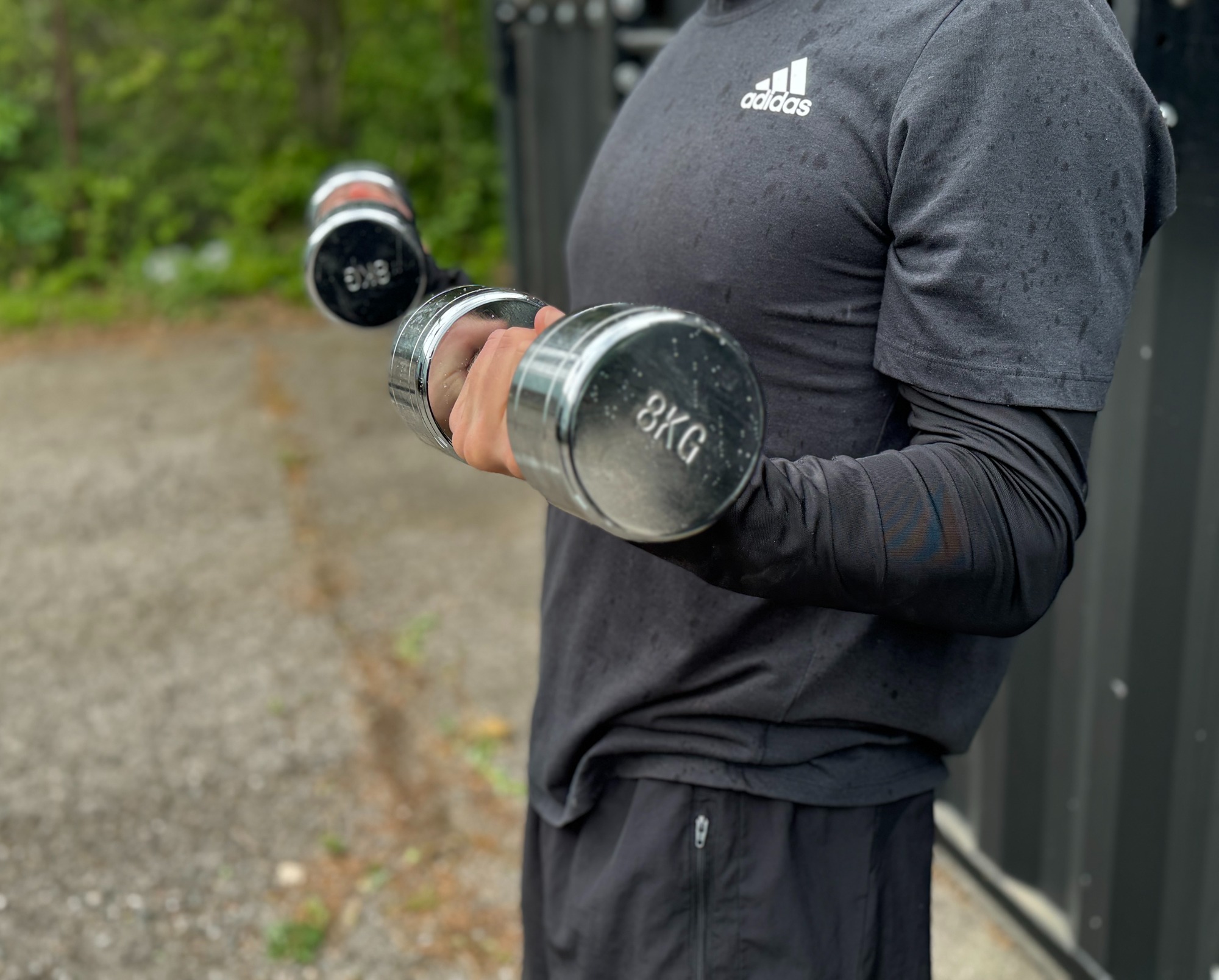 TITAN LIFE PRO Chrome Dumbbell 1-10 Kg