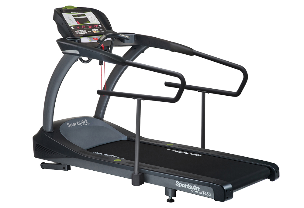 SportsArt T655 Long Handrails