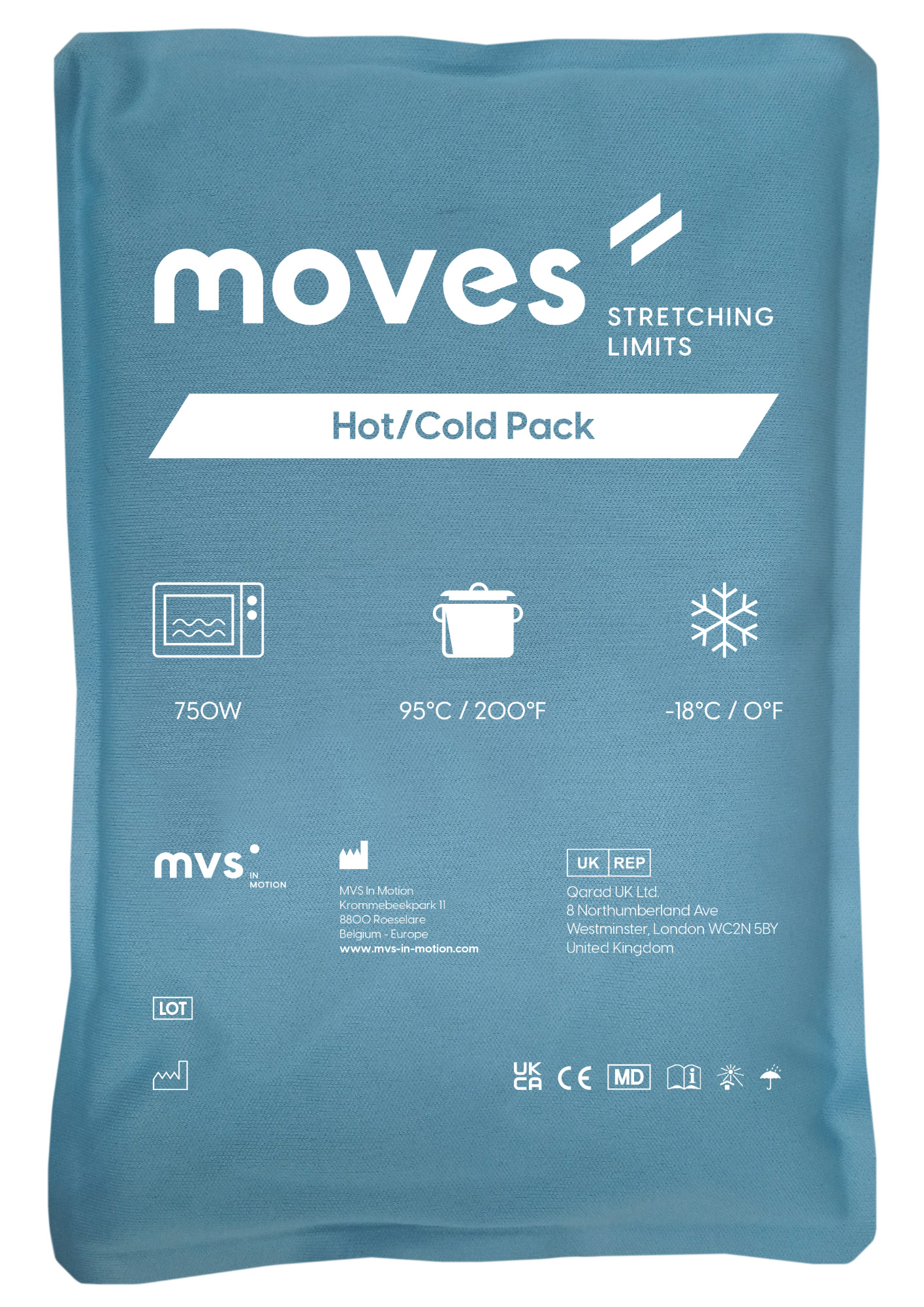 MVS Hot/Cold Pack Soft Touch (Clay) Large