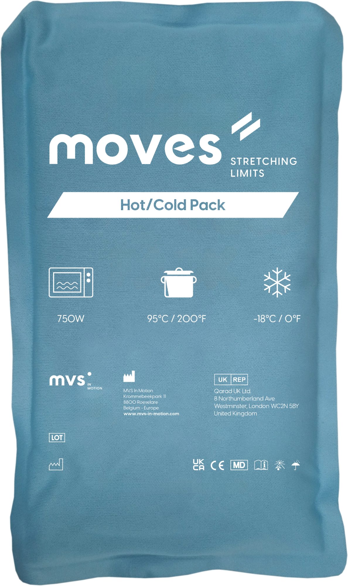 MVS Hot/Cold Pack Soft Touch (Clay), Small-Large