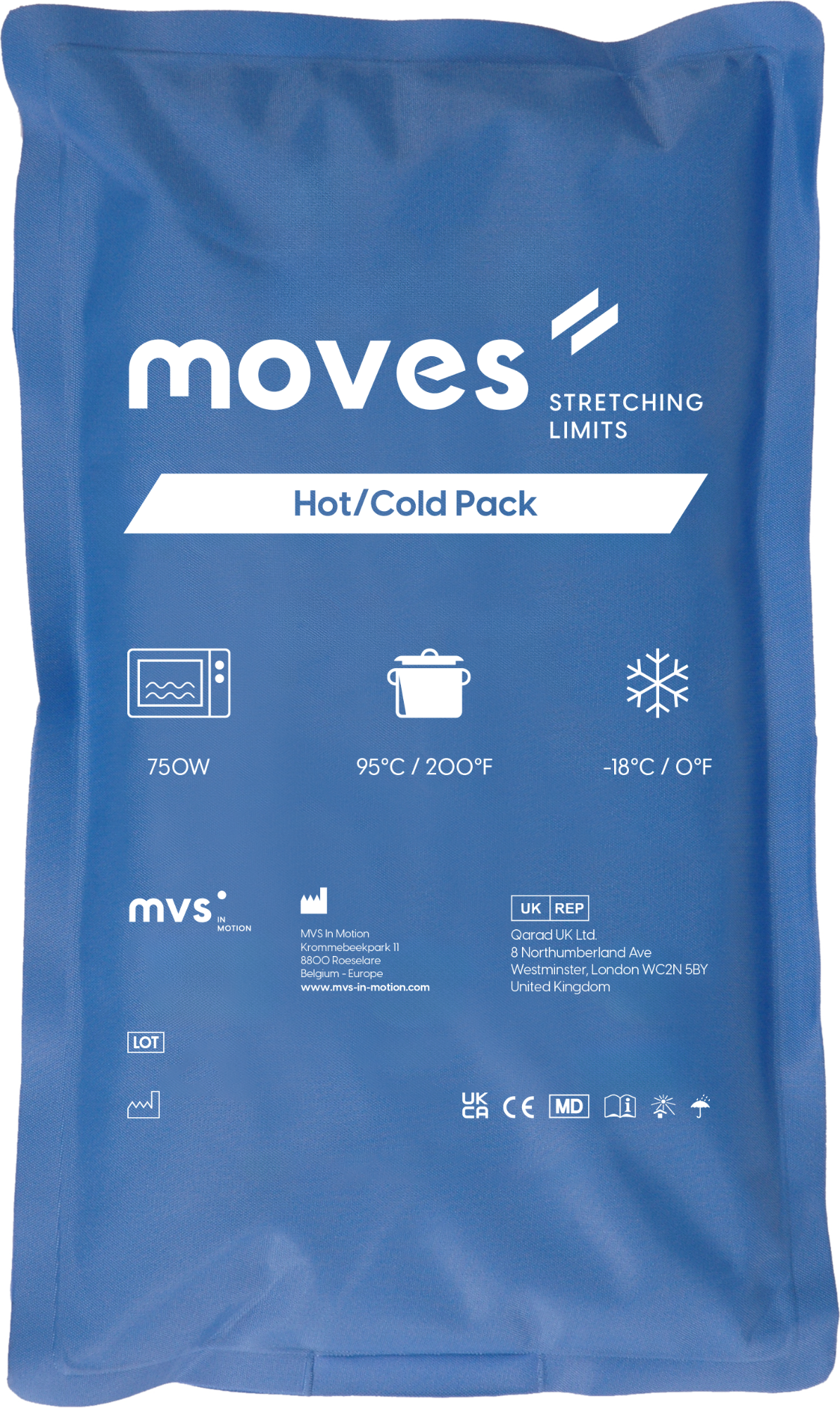 MVS Hot/Cold Pack Standard (Gel), S-XXL