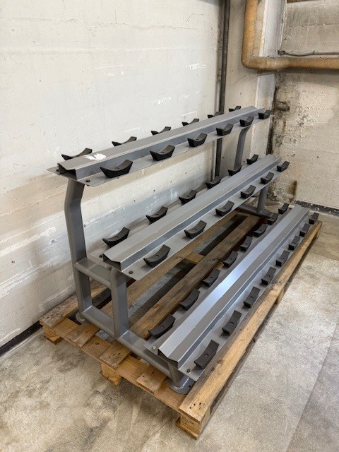 Brugt - TITAN LIFE Dumbbell Rack 10 Set
