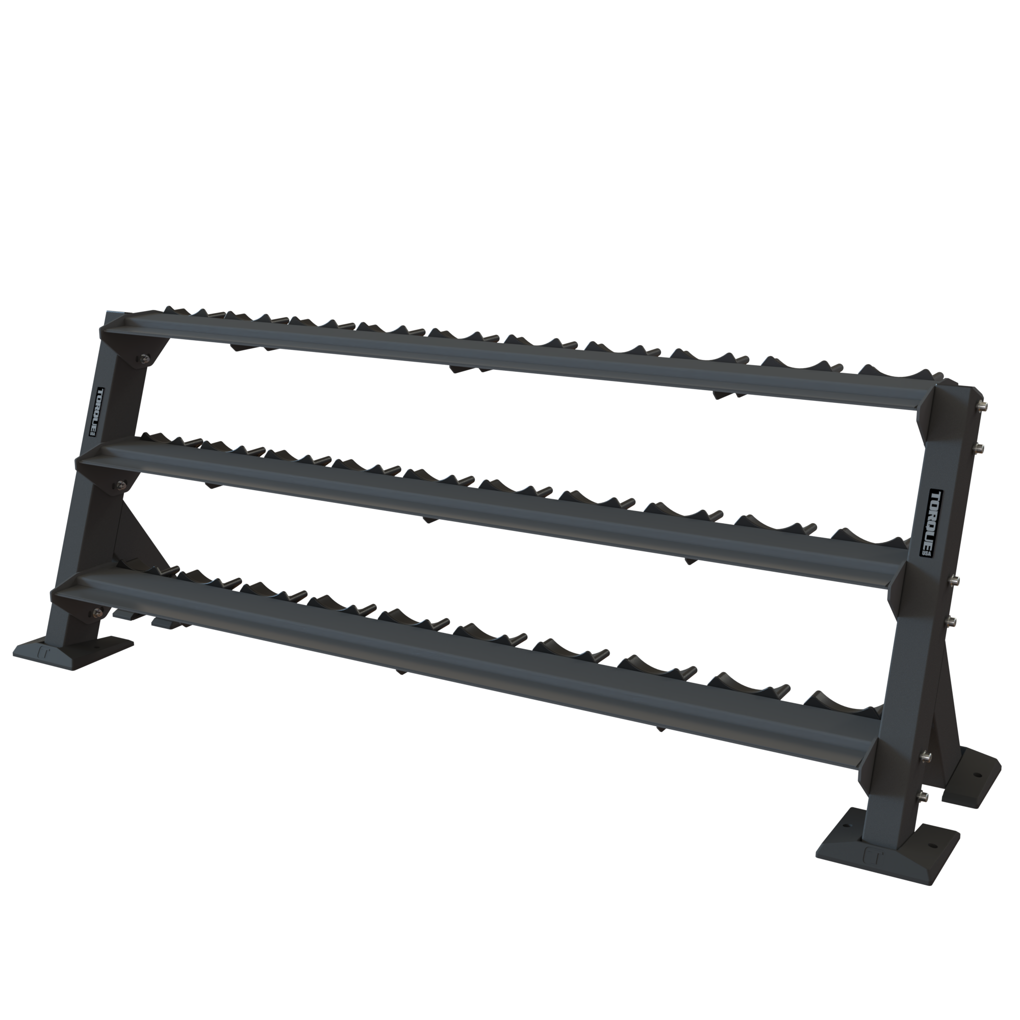 Torque Xcreate 8FT (2.4M) 3 TIER PRO DUMBBELL RACK